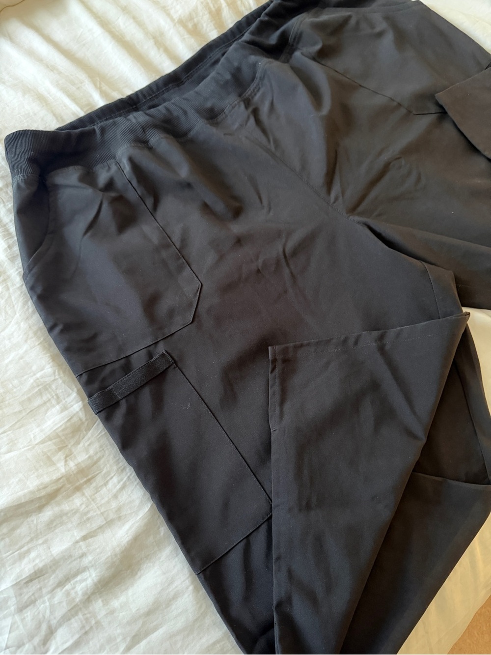 Dickie’s EDS Essentials Cargo Scrub Pants - Black 3X
